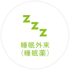 睡眠外来（睡眠薬）